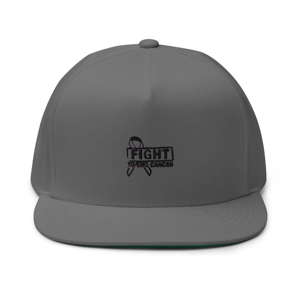 Fight To End Cancer by Mitchell Cairns Hat, Black Logo