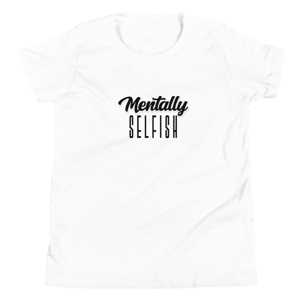 "tally Selfish" by Kyla Mclaurin Youth Shirt, Dark Logo