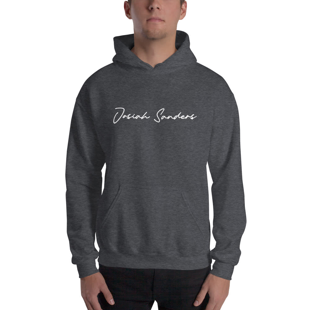Josiah Sanders Hoodie, White Logo