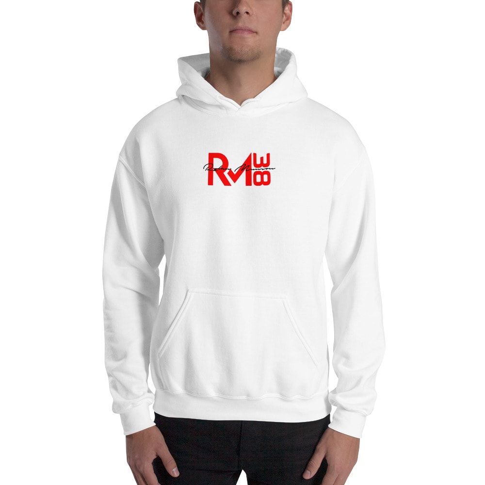 "RM 38" by Rylan Munson Hoodie, Black Logo