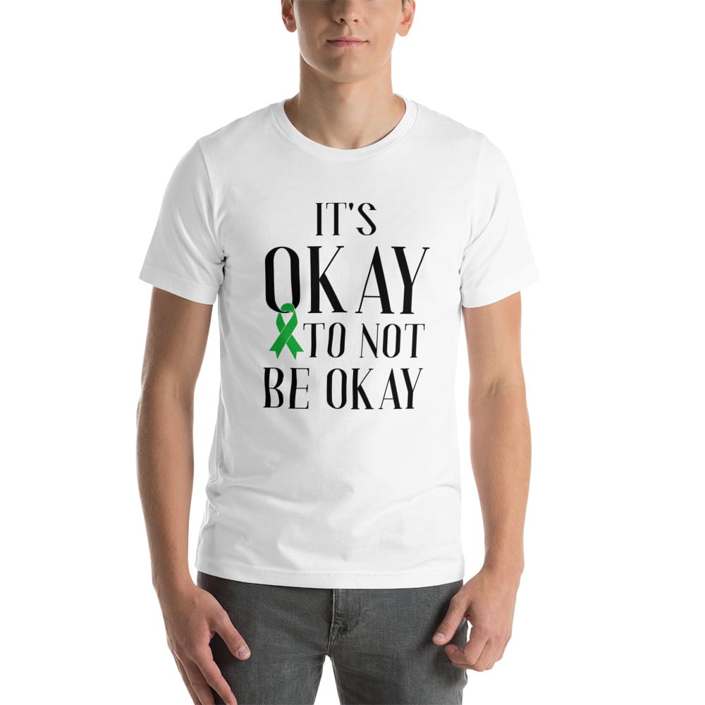 It’s OKAY To Not Be OKAY by Autumn MacDougal T-Shirt, Black Logo