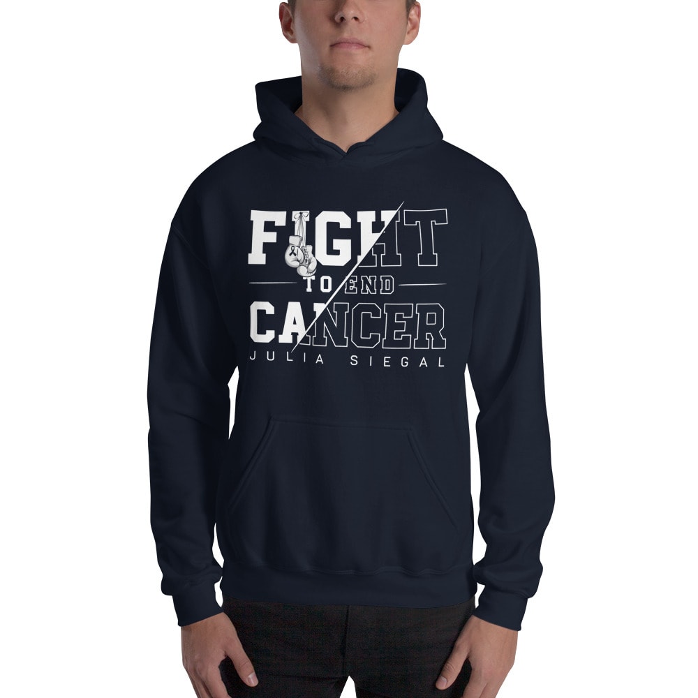 Fight To End Cancer II Julia Siegal Hoodie, White Logo