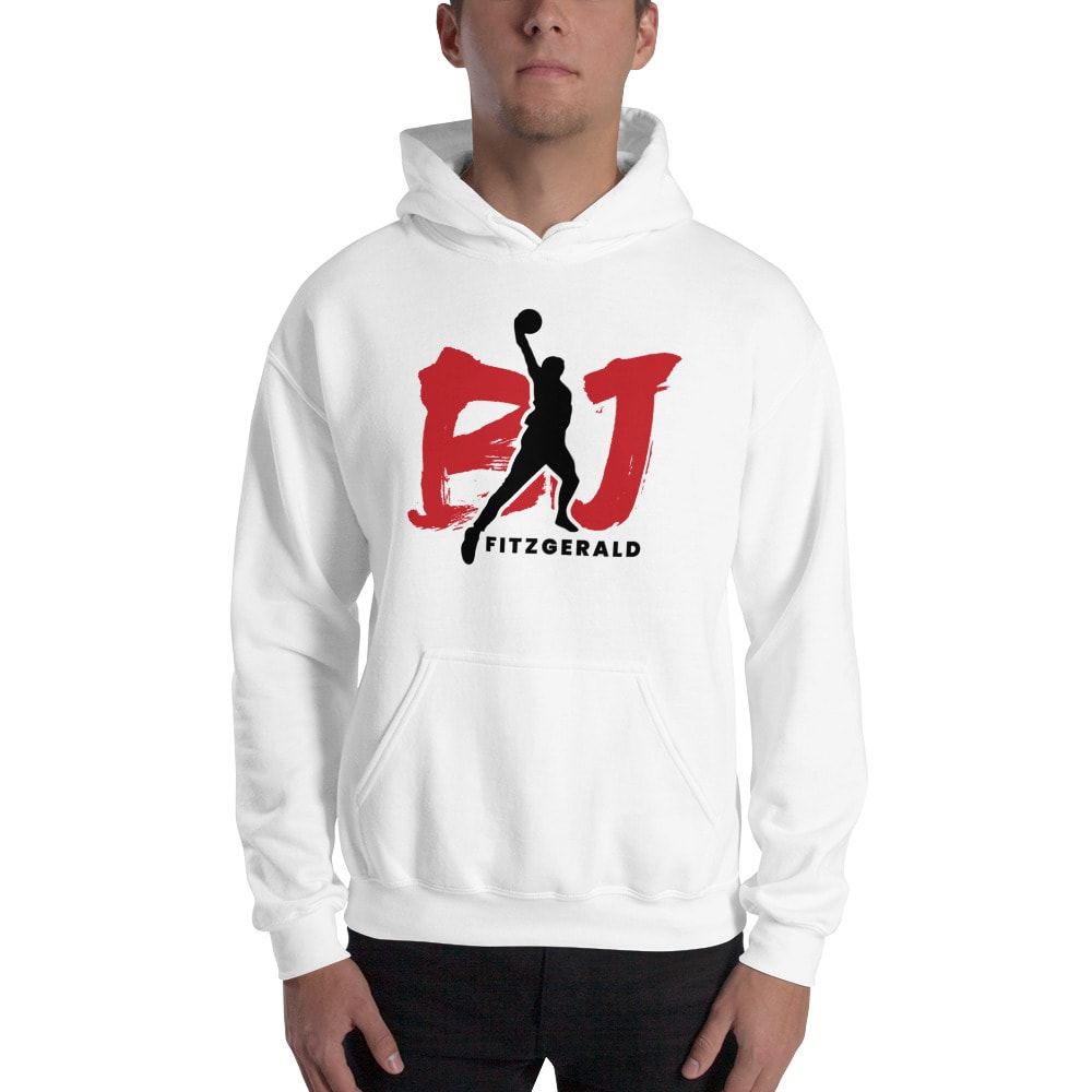 "BJ" by BJ Fitzgerald Hoodie, Black Logo