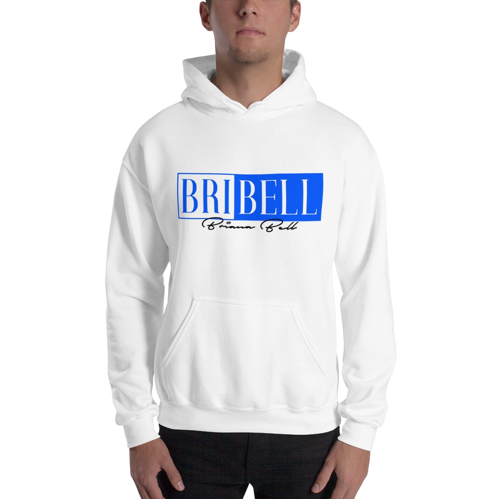 "BriBell" by Briana Bell Hoodie, Black Logo