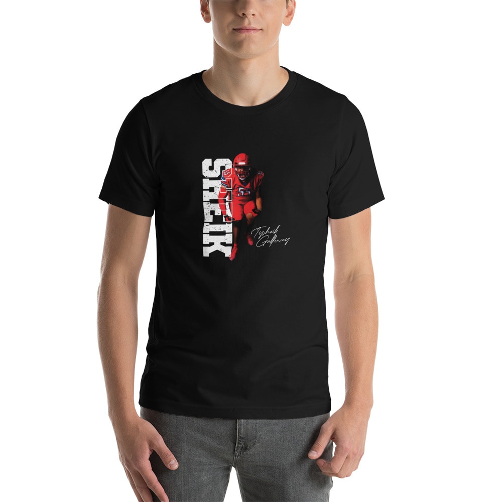 "Sheik" by Tysheik Galloway Shirt, White Logo