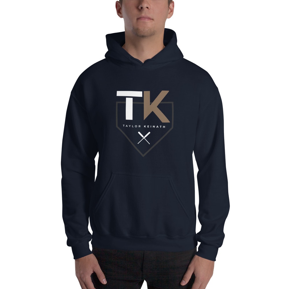 "TK" by Taylor Keinath Hoodie, White Logo