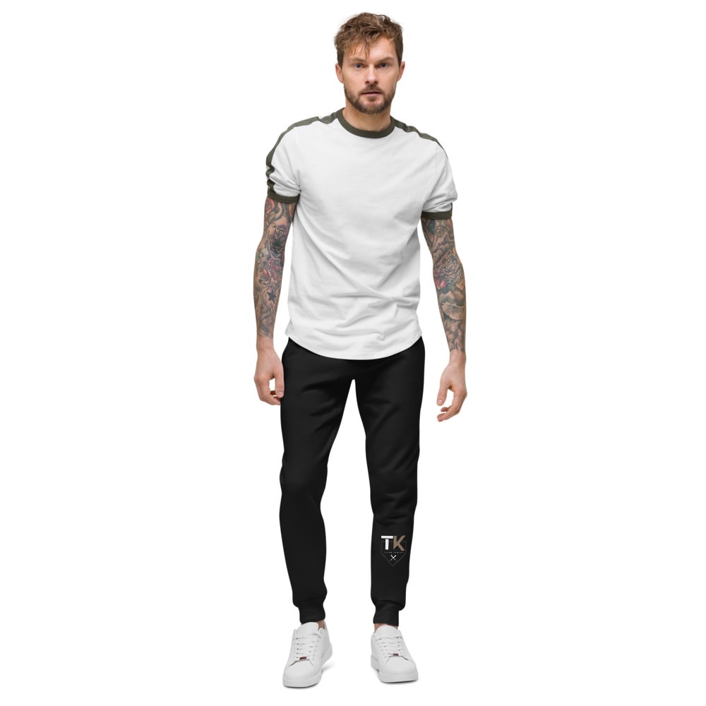 "TK" by Taylor Keinath Joggers, White Logo