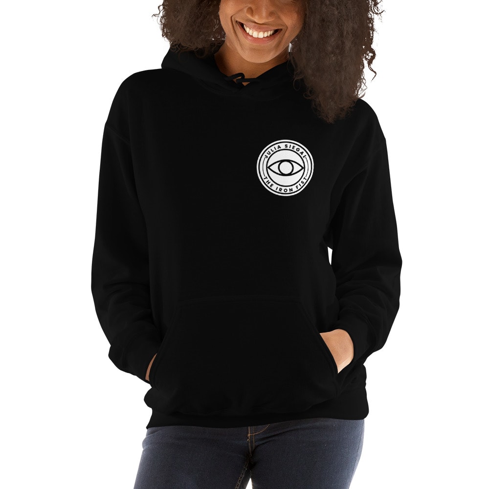 The Iron Fist by Julia Siegal Hoodie, Light Logo