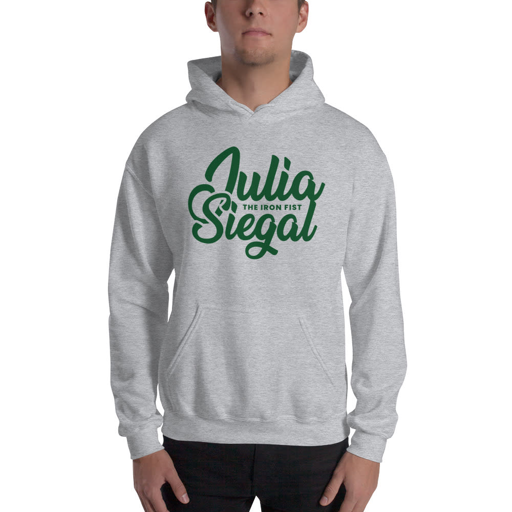 The Iron Fist by Julia Siegal II Hoodie, Dark Logo