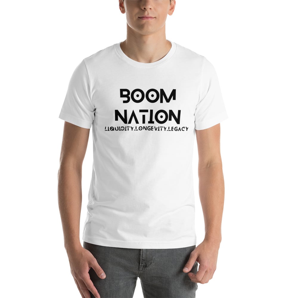 "Boom Nation" by Jihad Edmond Shirt, Black Logo