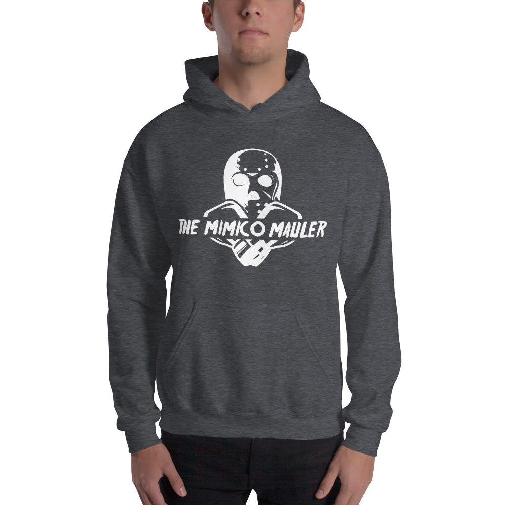 Mimico Mauler by Jeff Skrypek Hoodie, White Logo - FTEC BACK