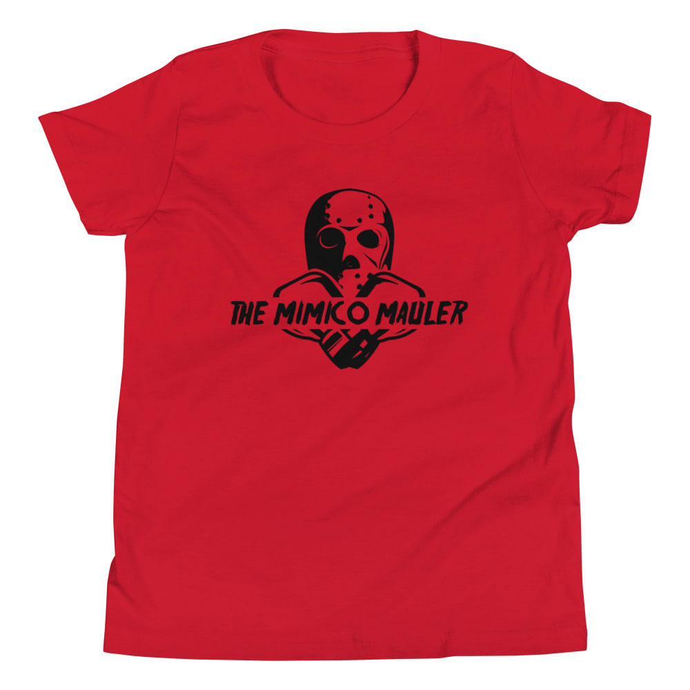 Mimico Mauler by Jeff Skrypek Youth T- Shirt, Black Logo
