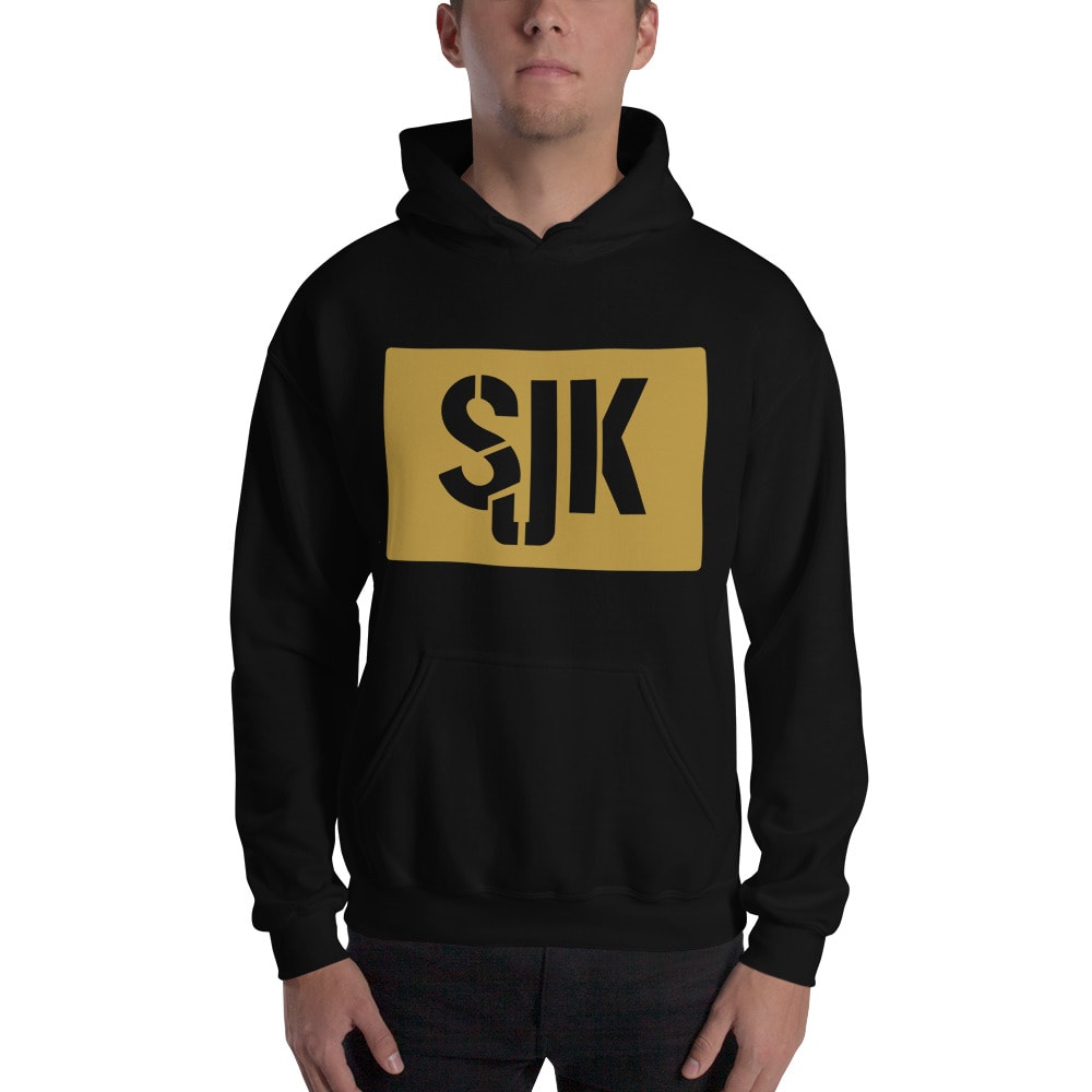 "SJK" by Sawyer Keyes Hoodie, Gold Logo