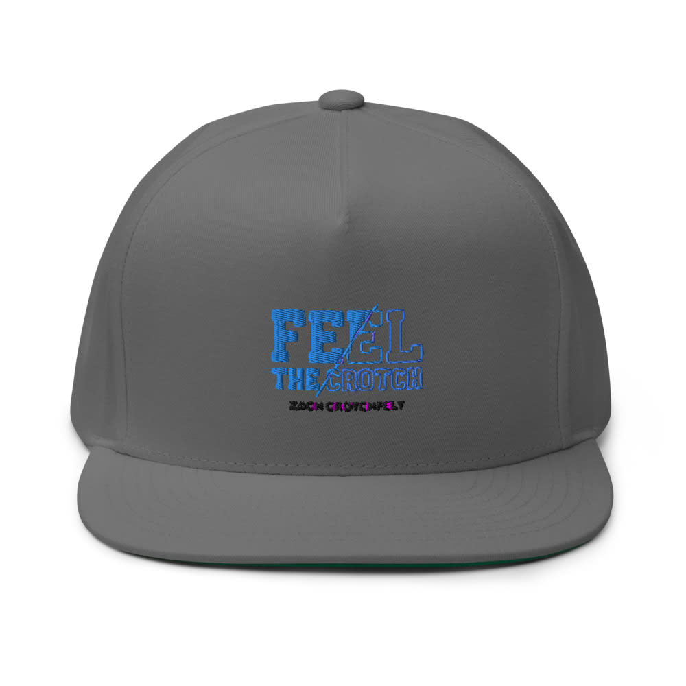 "Feel The Crotch" by Zach Crotchfelt Hat, Black Logo