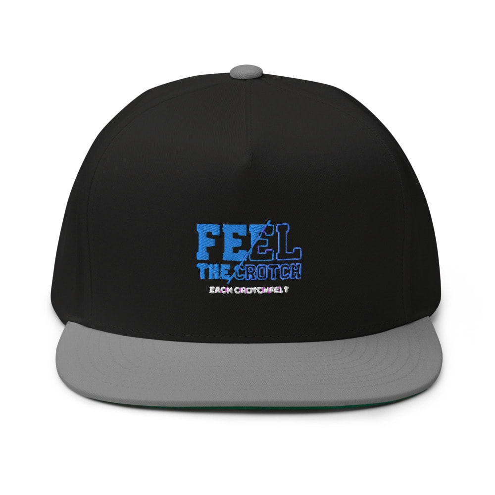 "Feel The Crotch" by Zach Crotchfelt Hat, White Logo