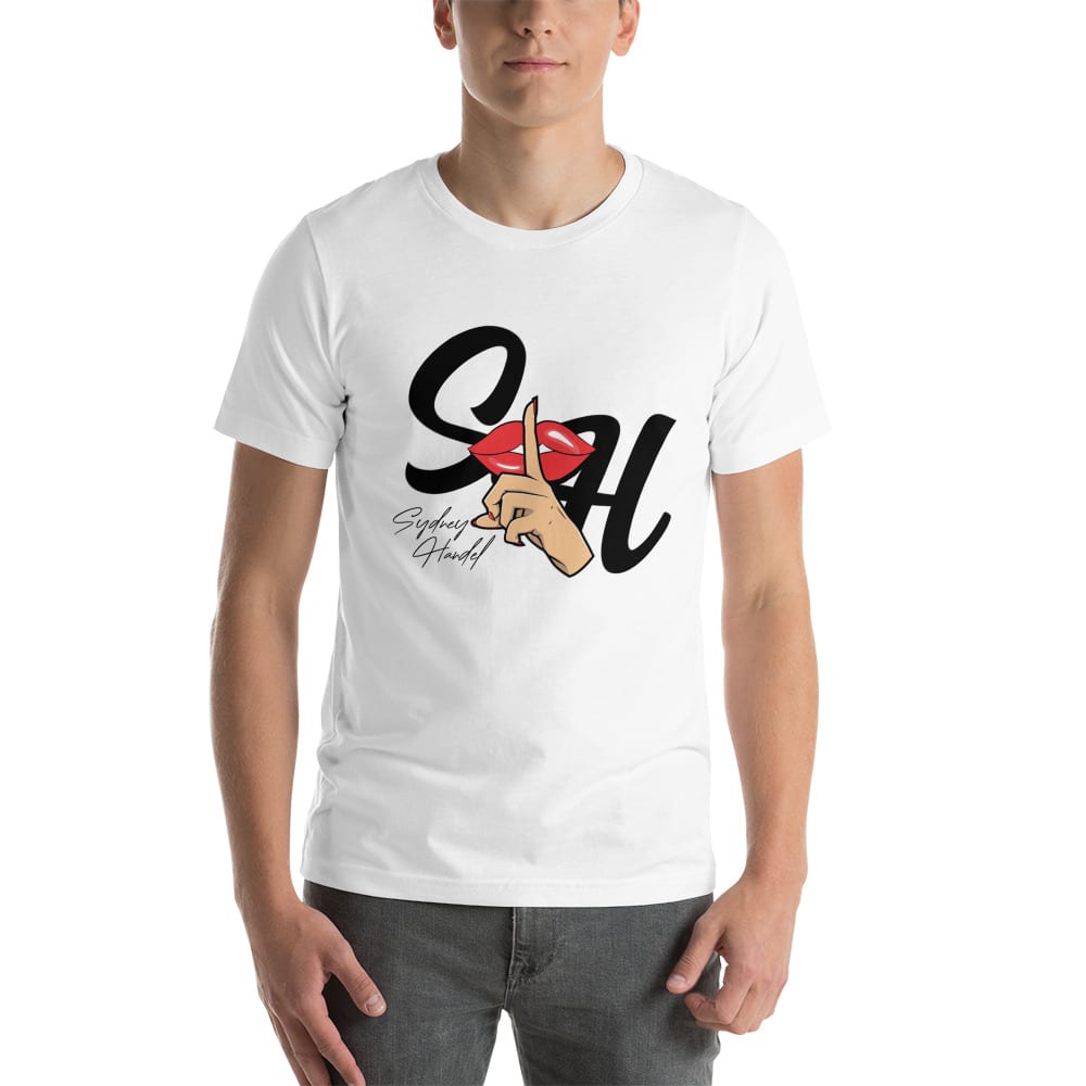 "Silence" by Sydney Handel Shirt, Black Logo