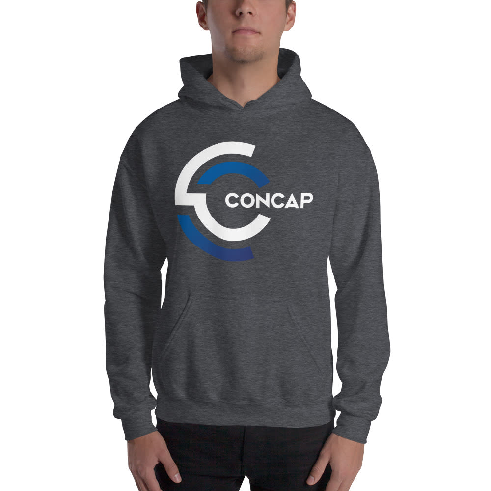 "Concap" by Connor Capece Hoodie, White Logo
