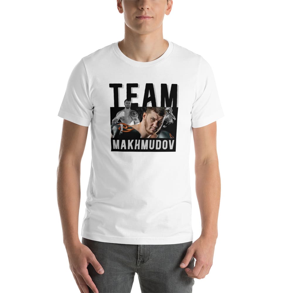 Team Makhmudov by Arslanbek Makhmudov Unisex Shirt, Dark Logo