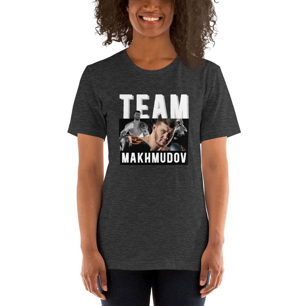 Team Makhmudov by Arslanbek Makhmudov Unisex Shirt, Light Logo