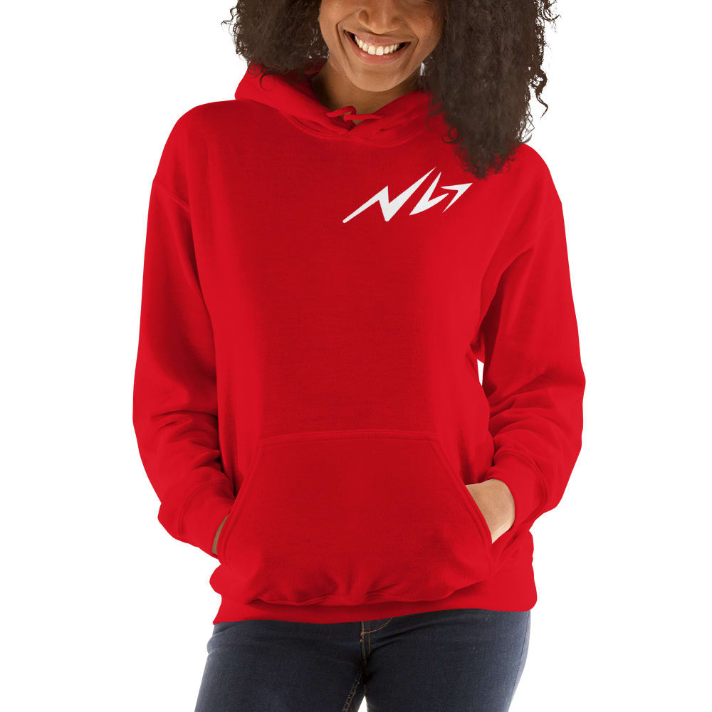  NG by Wesley Ng Unisex Hoodie, White Logo