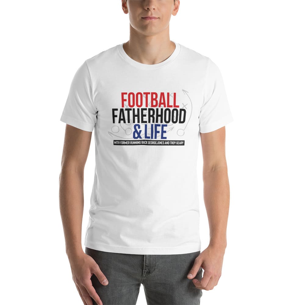 "Football Fatherhood & Life" Shirt, Black Logo