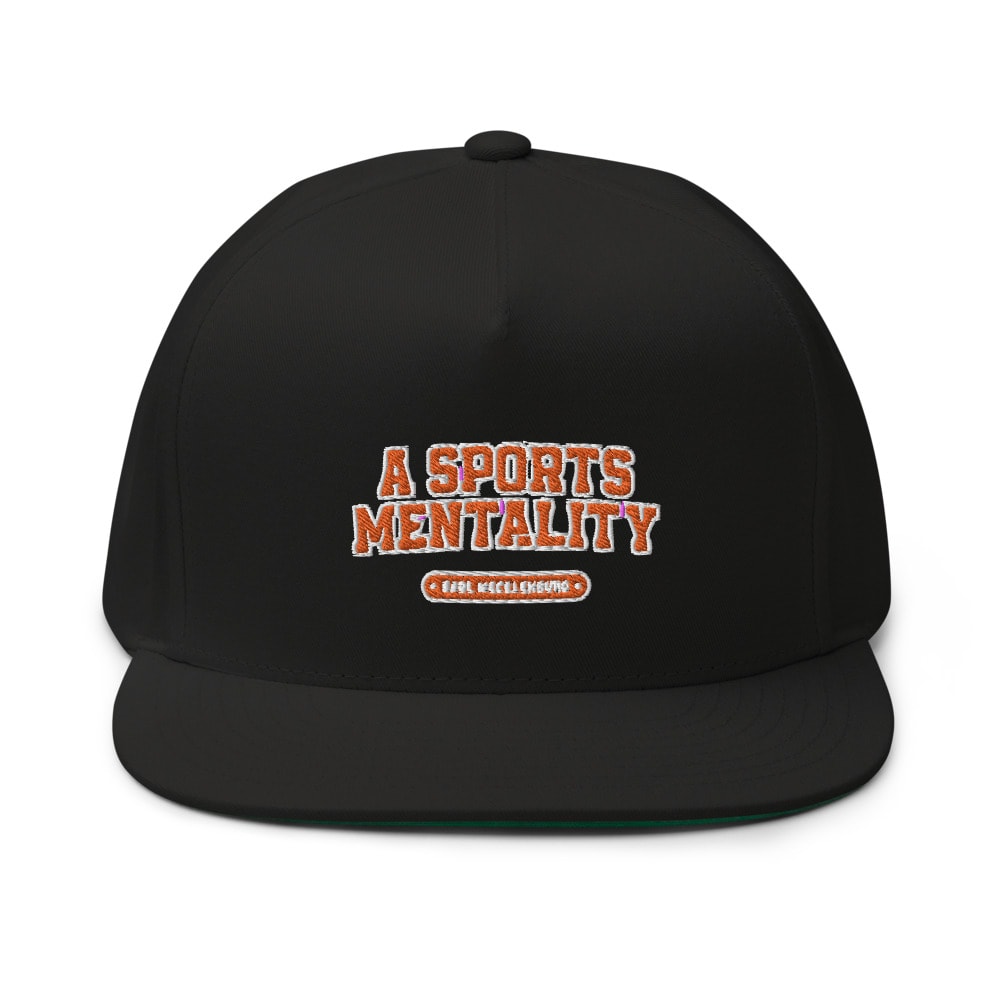 "A Sports Mentality" Hat, White Logo