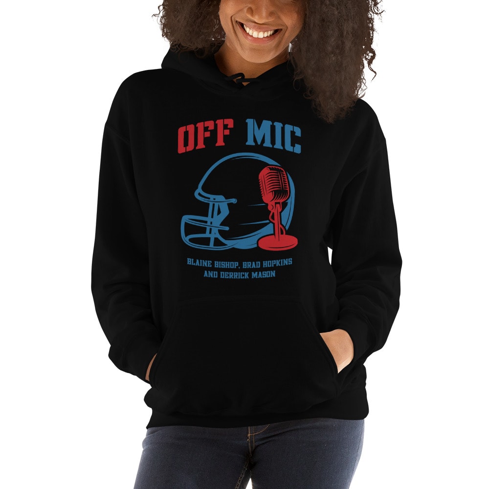 Off Mic by Blaine Bishop Unisex Hoodie