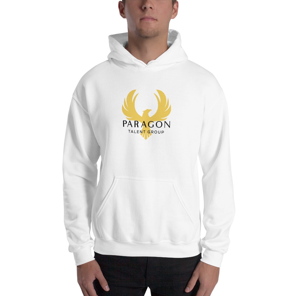 "Paragon" by Paragon Talent Group Hoodie, Dark Logo
