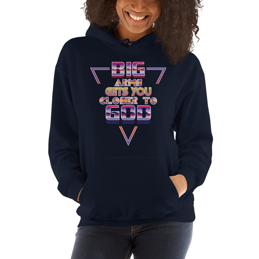  BIG Arms Gets You Closer To God Steve Weatherford Unisex Hoodie, Light Logo