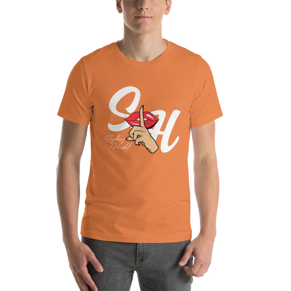 "Silence" by Sydney Handel Shirt, White Logo
