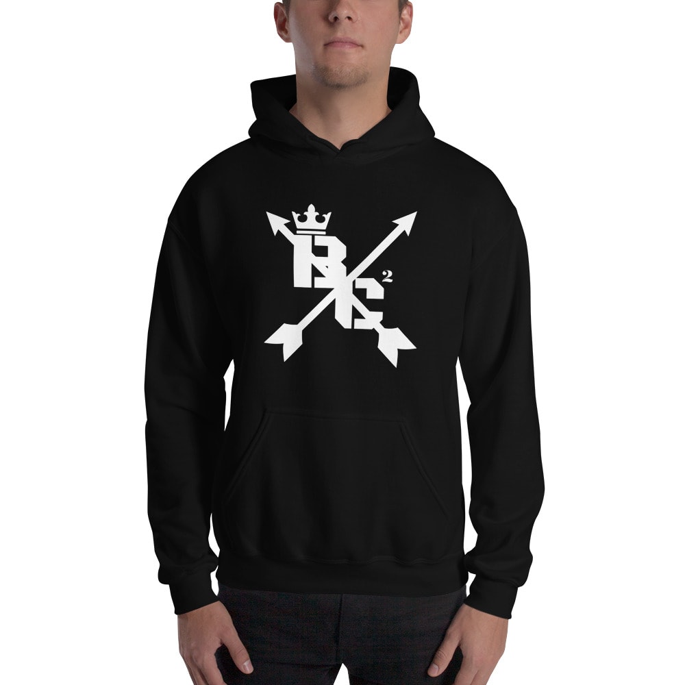 "BC2" by Breeon Carothers Jr. Hoodie, White Logo