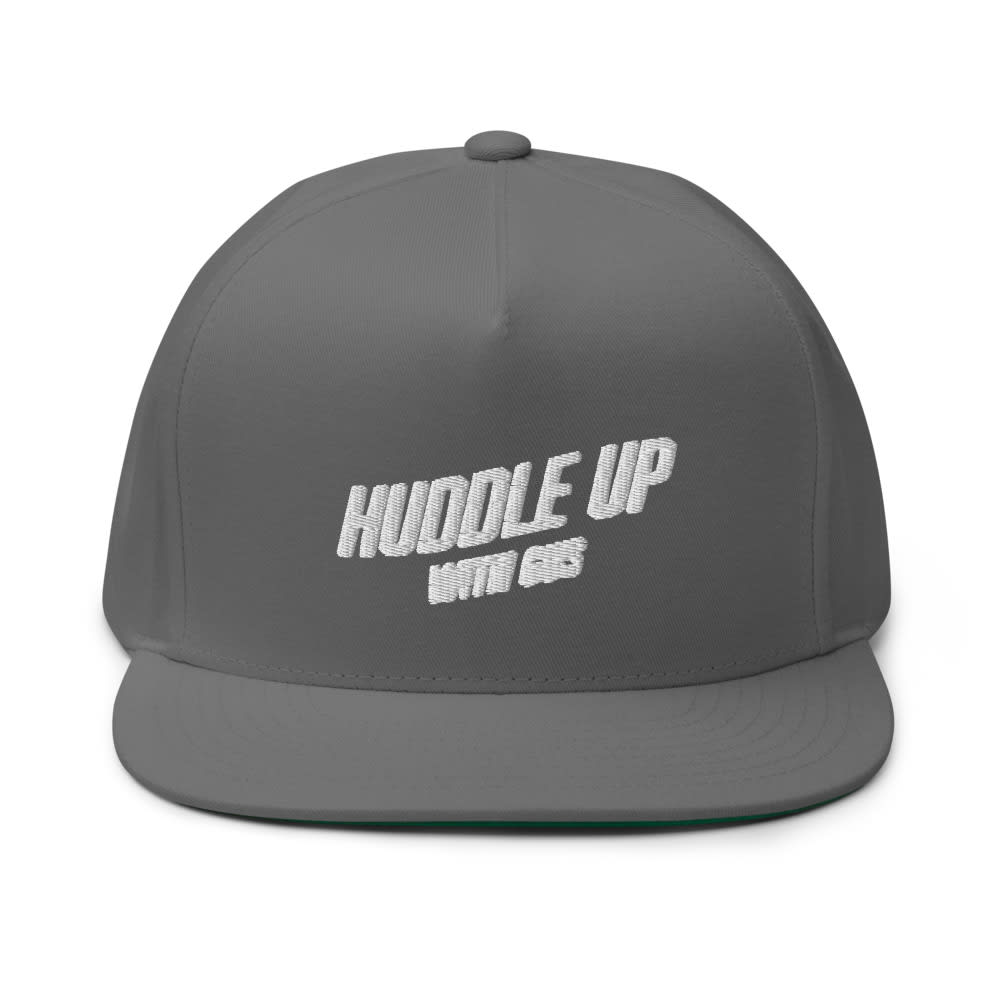Huddle Up With Gus Hat, Light Logo