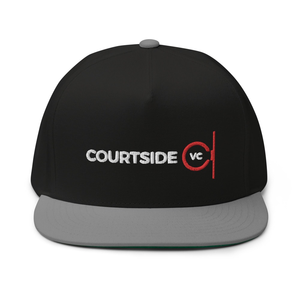 Courtside Ventures Hat, White Logo