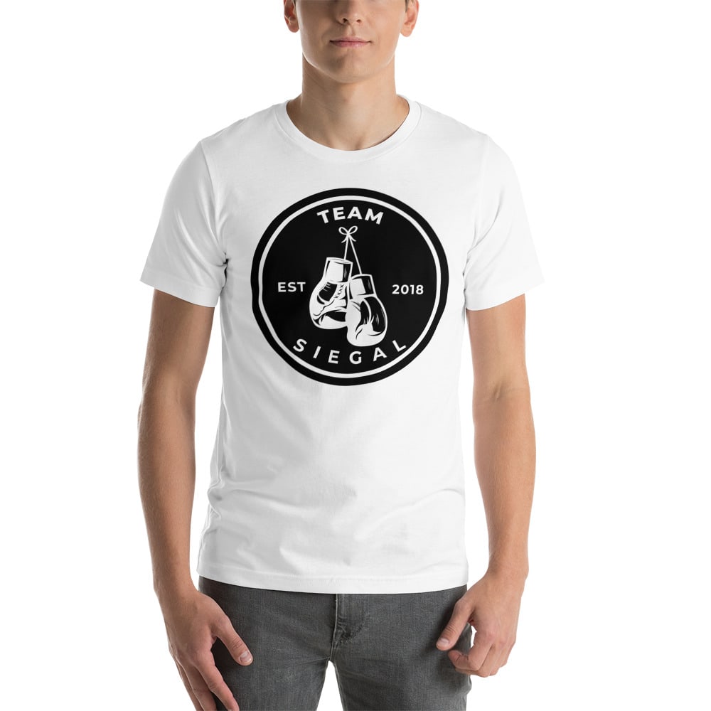 Team Siegal EST 2018 by Julia Siegal Unisex T-Shirt, Black Logo