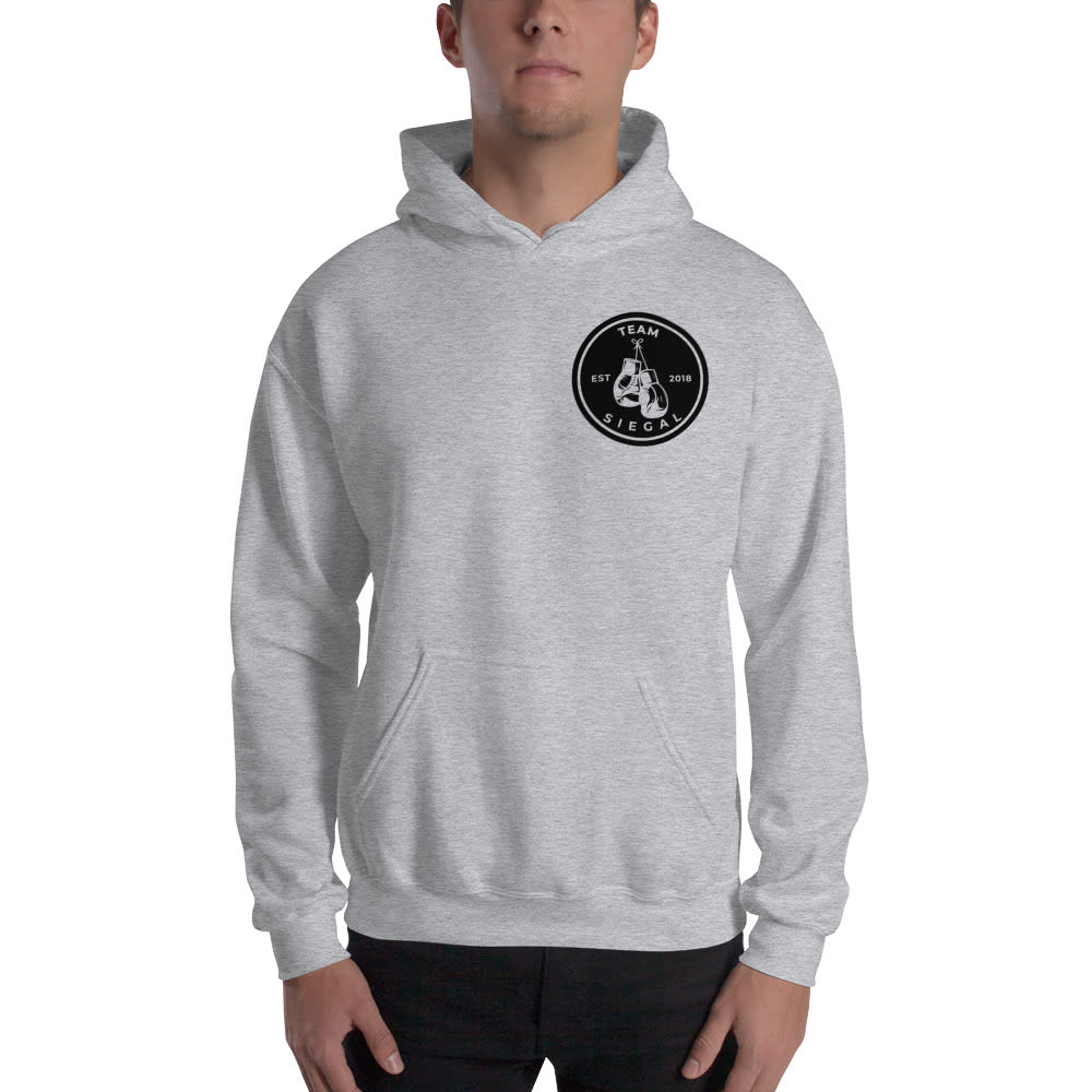 Team Siegal EST 2018 by Julia Siegal Unisex Hoodie, Black Logo