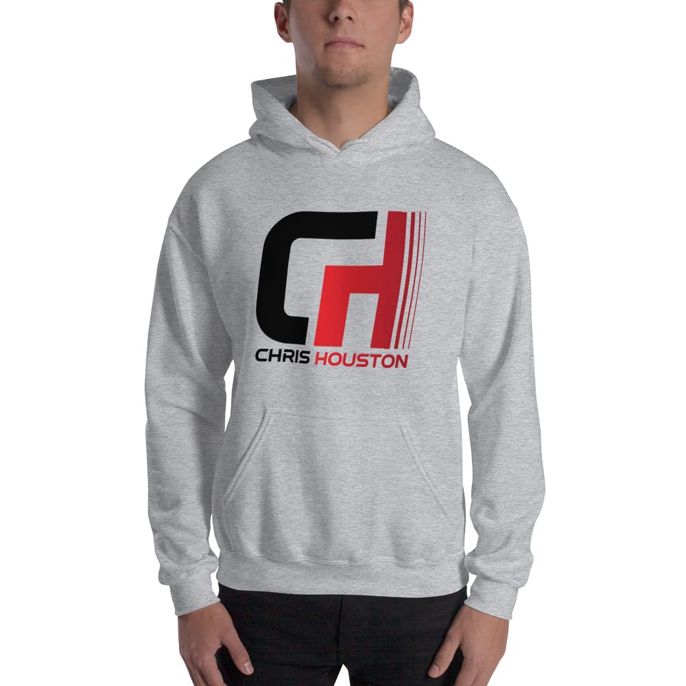CH by Chris Houston Unisex Hoodie, Black Logo