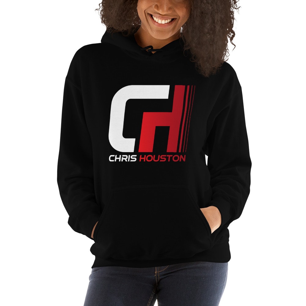 CH by Chris Houston  Unisex Hoodie, White Logo