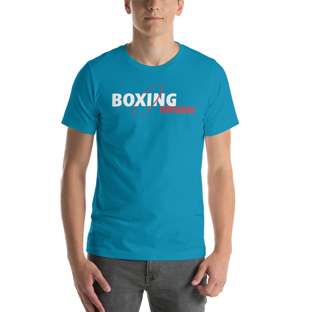 Boxing Ontario T-shirt, Red Logo