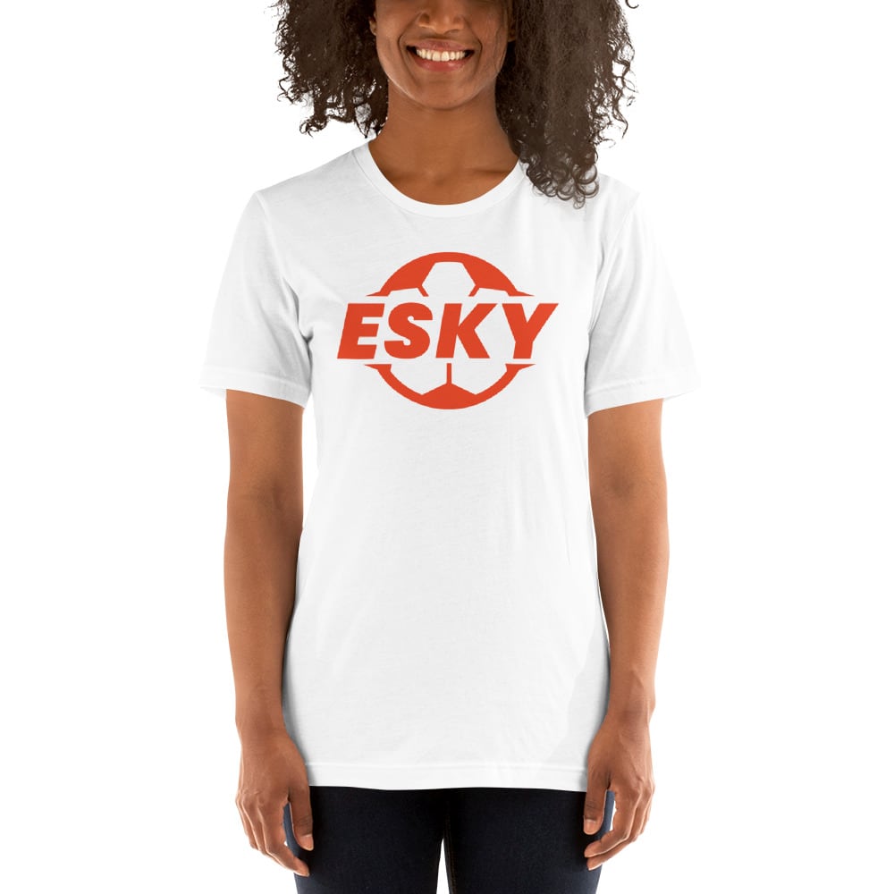 Espy by Edgar Correia II Unisex T-Shirt, Orange Logo