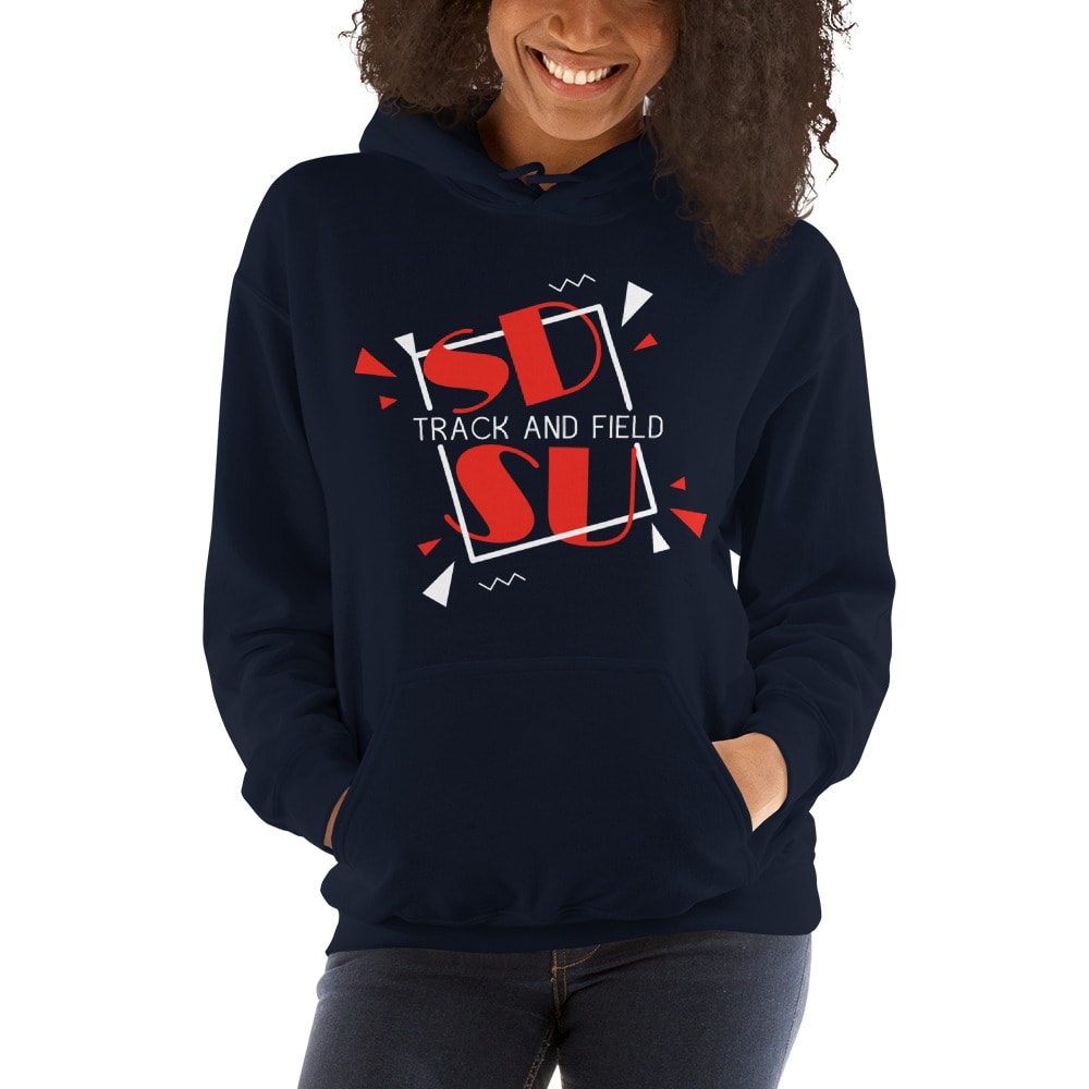 SD SU Dejanae Thompson Unisex Hoodie, Dark Logo