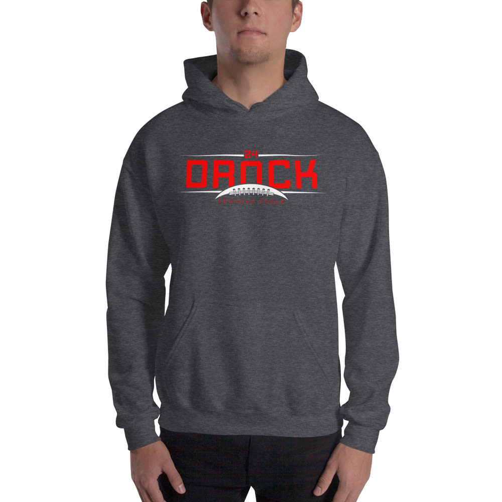 24 Drock Desmond Fogle Unisex Hoodie, Light Logo