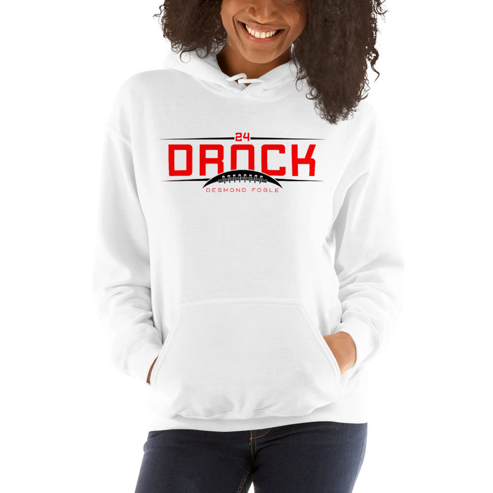 24 Drock Desmond Fogle Unisex Hoodie, Dark Logo