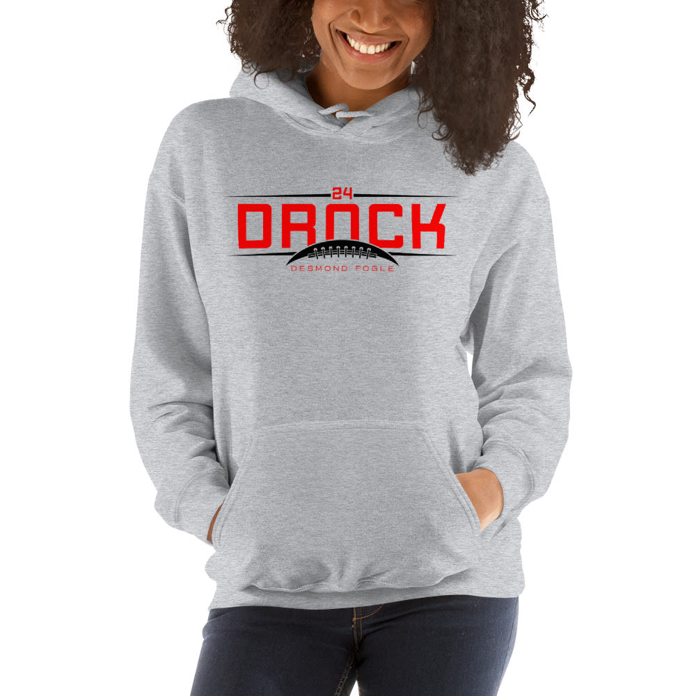 24 Drock Desmond Fogle Unisex Hoodie, Dark Logo
