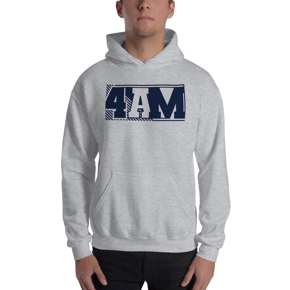 4AM Ashton Mincey Unisex Hoodie, Dark Logo