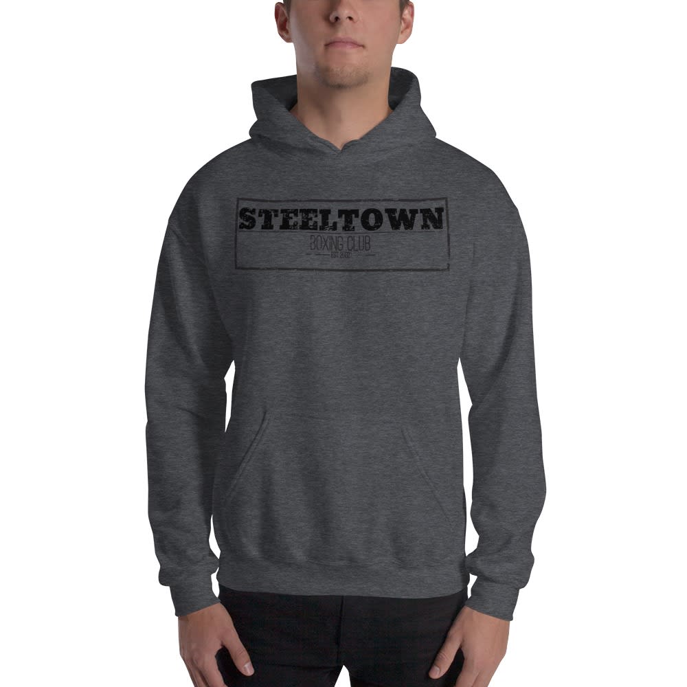 Steeltown Boxing Club, Hoodie, Black Logo