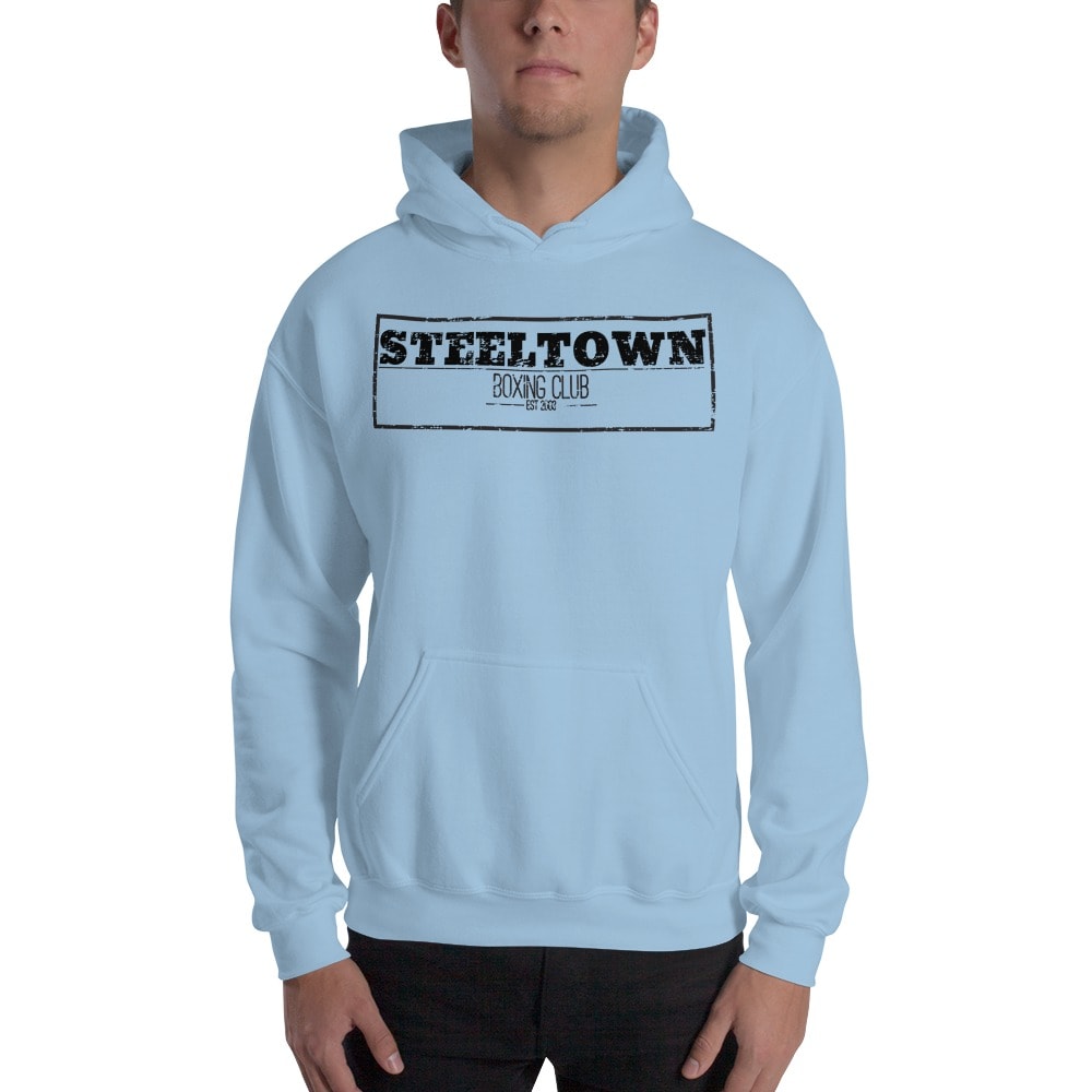 Steeltown Boxing Club, Hoodie, Black Logo