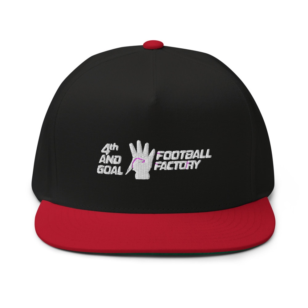 Football Factory:4th and Goal by John Eskridge II Hat, Light Logo