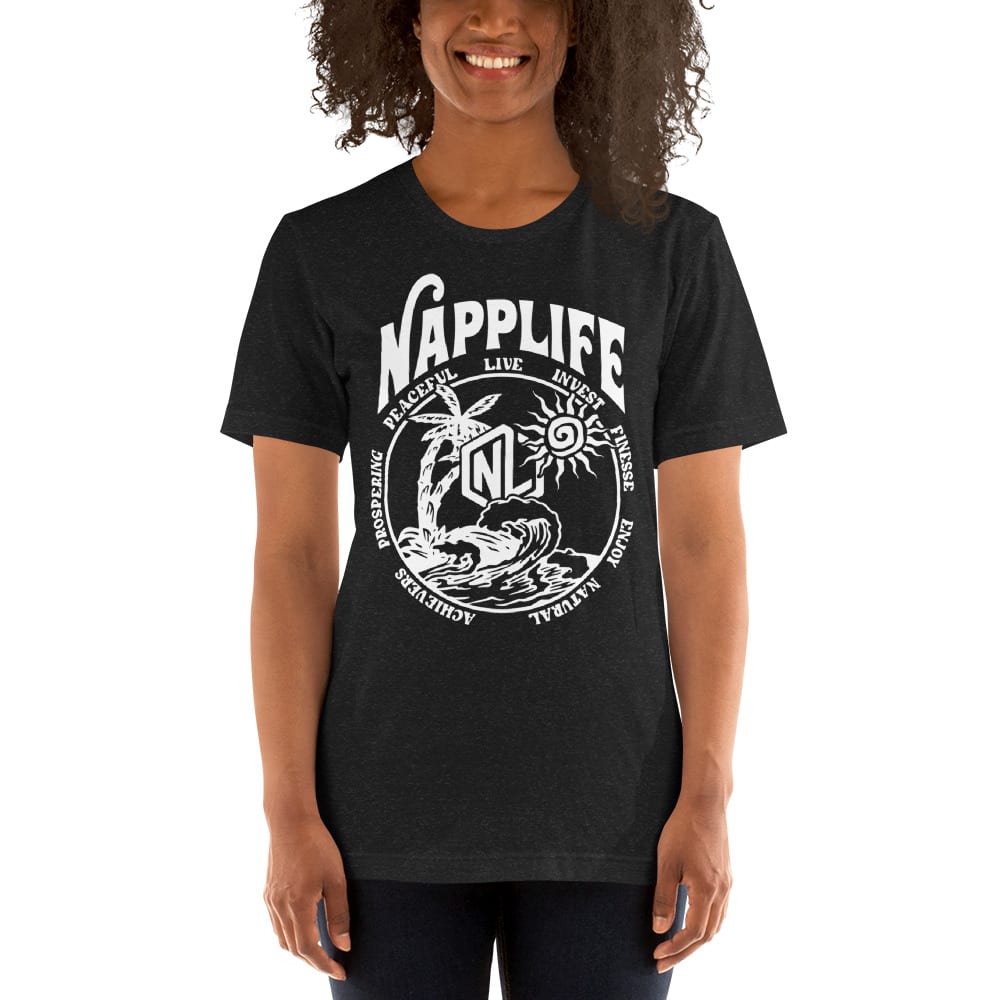 NAPPLIFE by Ja'Quez Davis T-Shirt, White Logo