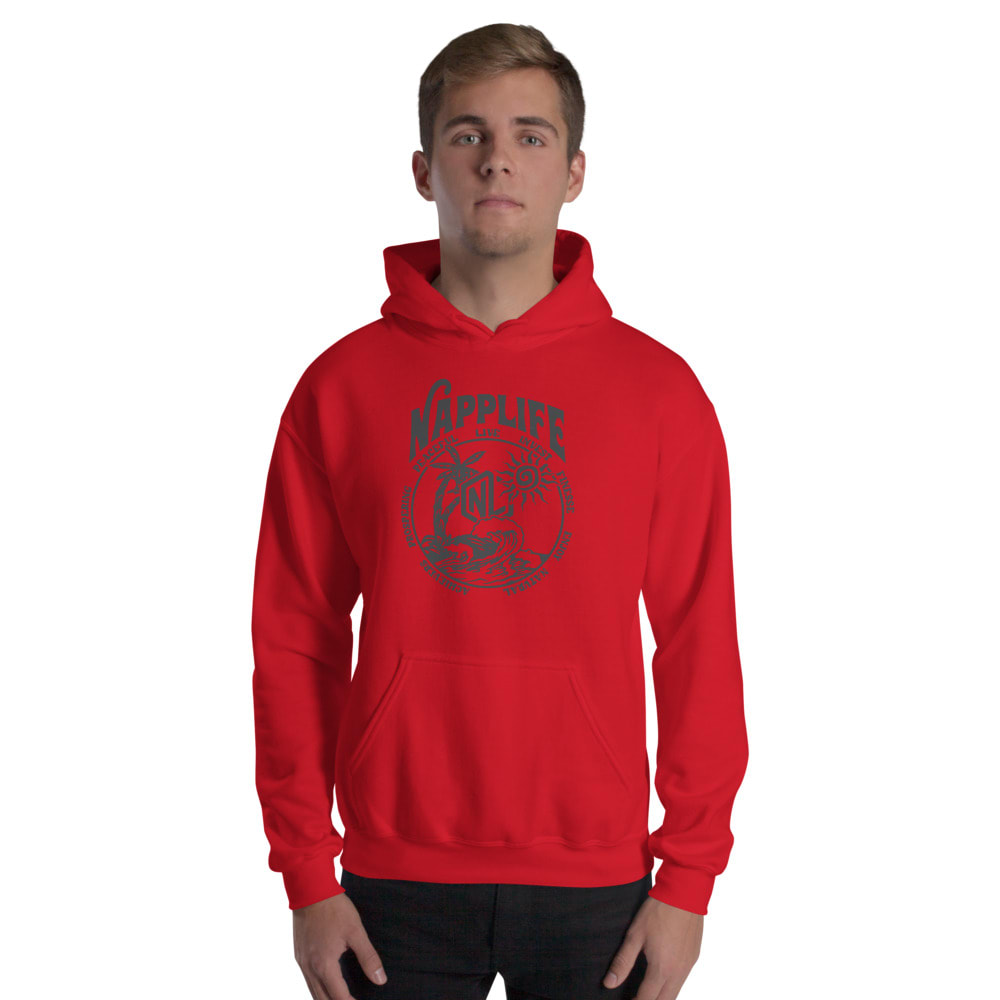 NAPPLIFE by Ja'Quez Davis Unisex Hoodie, Black Logo