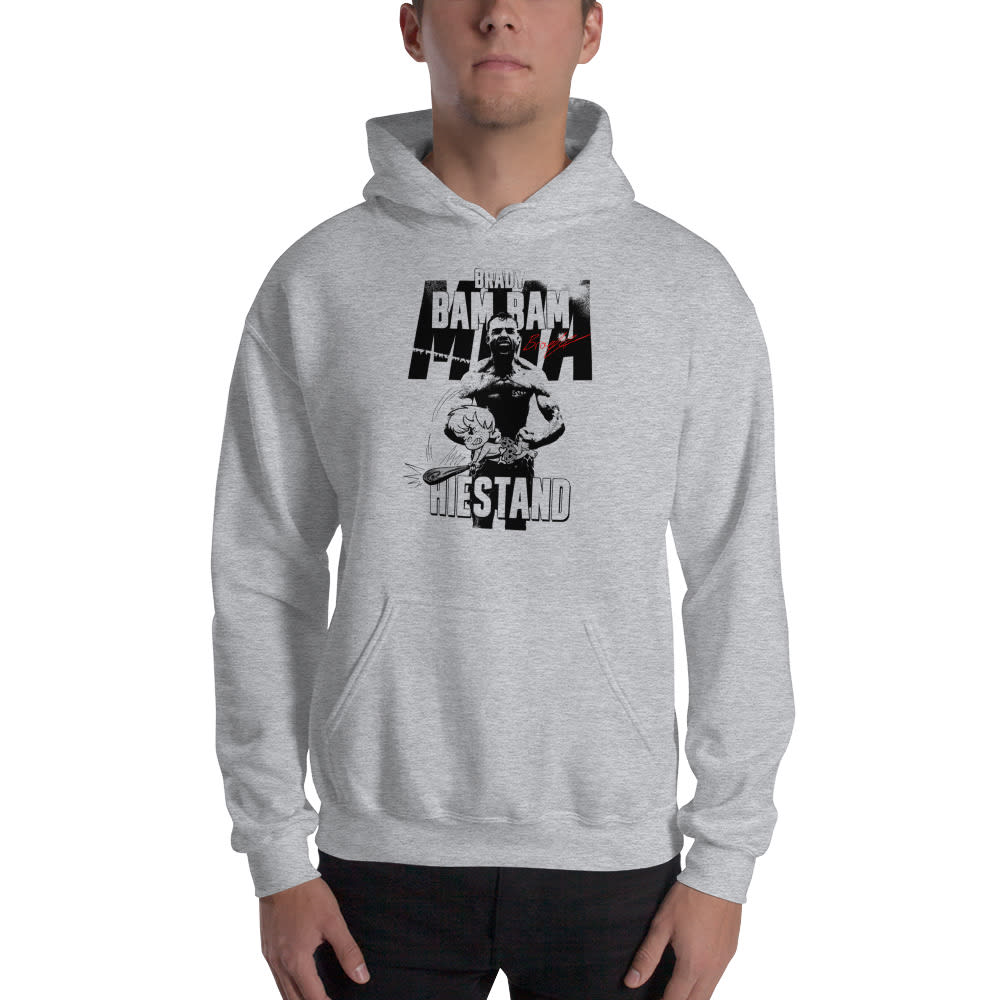 Brady "Bam Bam" Hiestand Men's Hoodie, Dark Logo